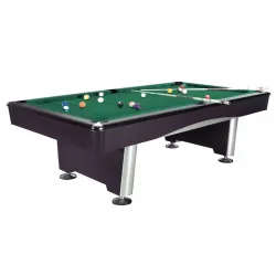 MESA DE BILLAR DYNAMIC TRIUMPH NEGRA 8 PIES